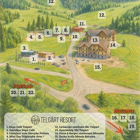 بيت للعطل Chata Homola - Telgart Resort Telgárt